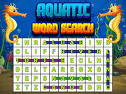 Aquatic Word Search Game Online