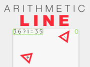 Arithmetic Line Game Online