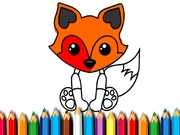 Fox Coloring Book Game Online