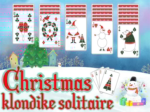 Christmas Klondike Game