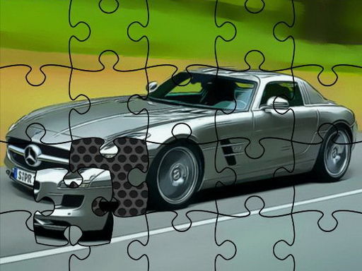 Fast German Cars Jigsaw Game