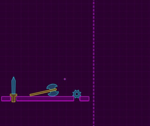 Physics Knife Game